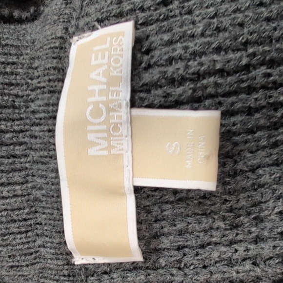 Michael Kors Women's Oversized Pullover Cowl Neck Knit Cotton Sweater Size Small - Picture 6 of 7